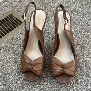 Aldo Stiletto Peep Toe Heels